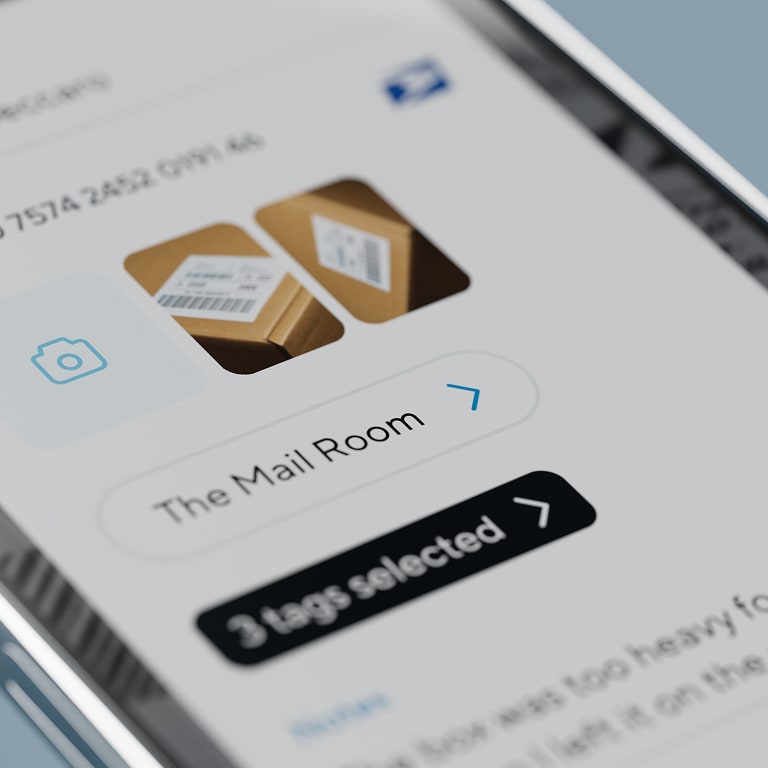Verkada Mailroom para gestión de paquetes