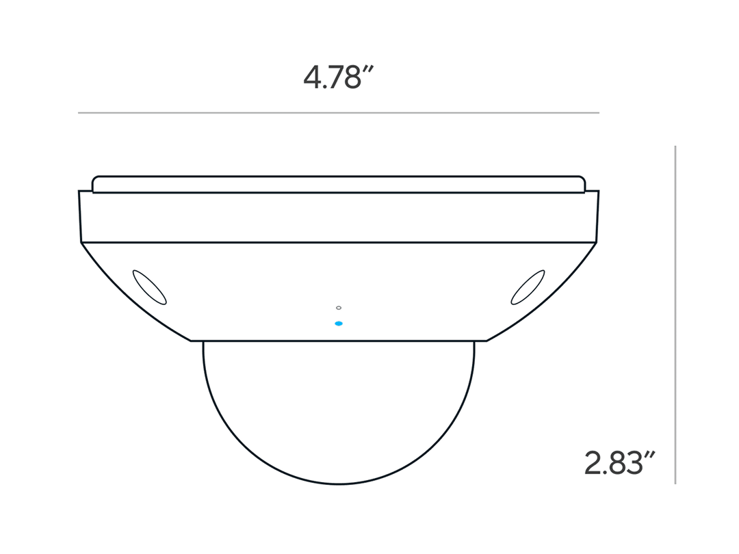 Thumbnail 2 for CM41-E 5MP Outdoor Mini Dome Camera