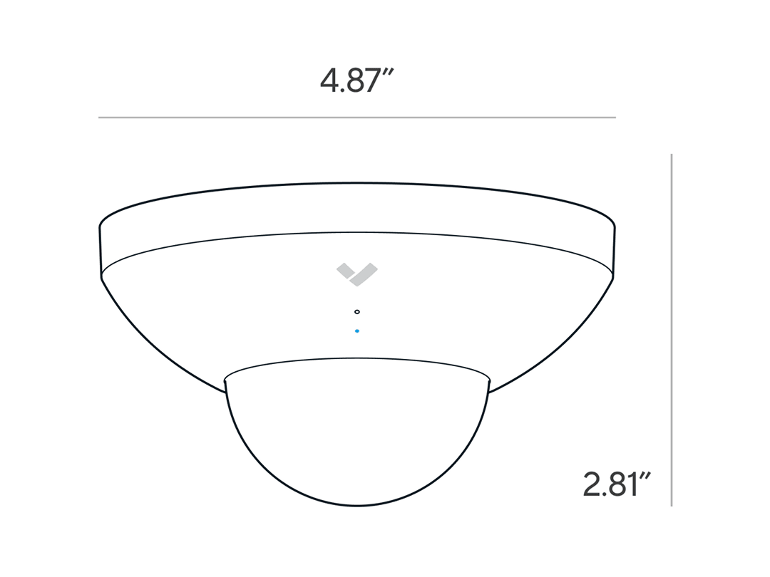 Thumbnail 2 for CM42 5MP Indoor Mini Dome Camera