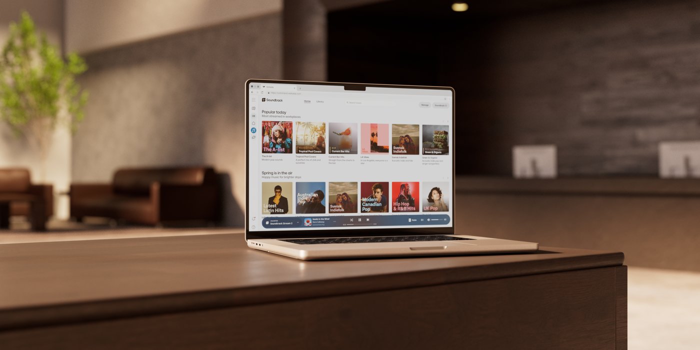 Verkada Command dashboard managing music, announcements and speaker health across sites