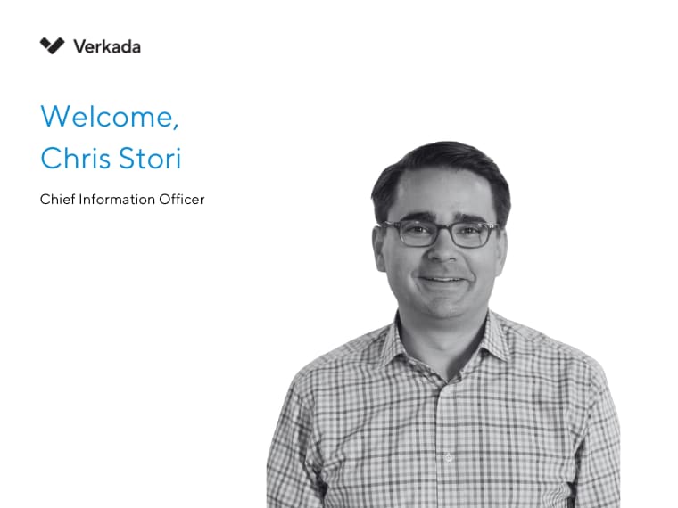 Link to Introducing Chris Stori, Verkada's New Chief Information Officer