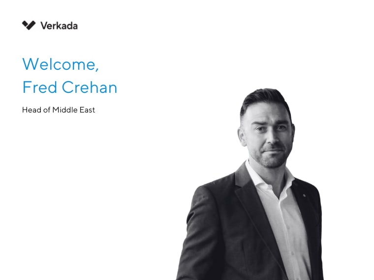 Link to Introducing Fred Crehan, Verkada’s New Head of Middle East