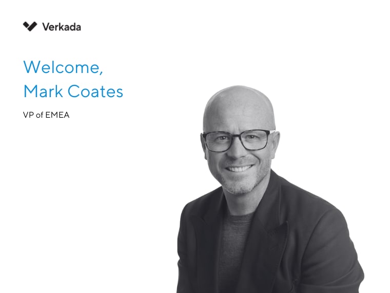 Link to Introducing Mark Coates, Verkada’s New Vice President of EMEA