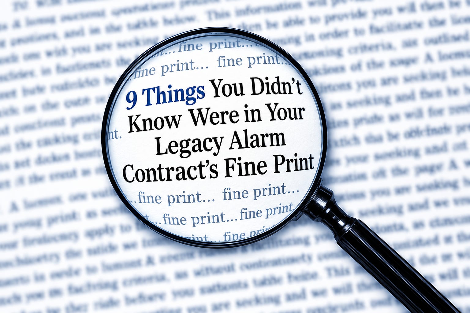 Thumbnail image for 9 Things You Didn't Know Were in Your Legacy Alarm Contract's Fine Print webinar