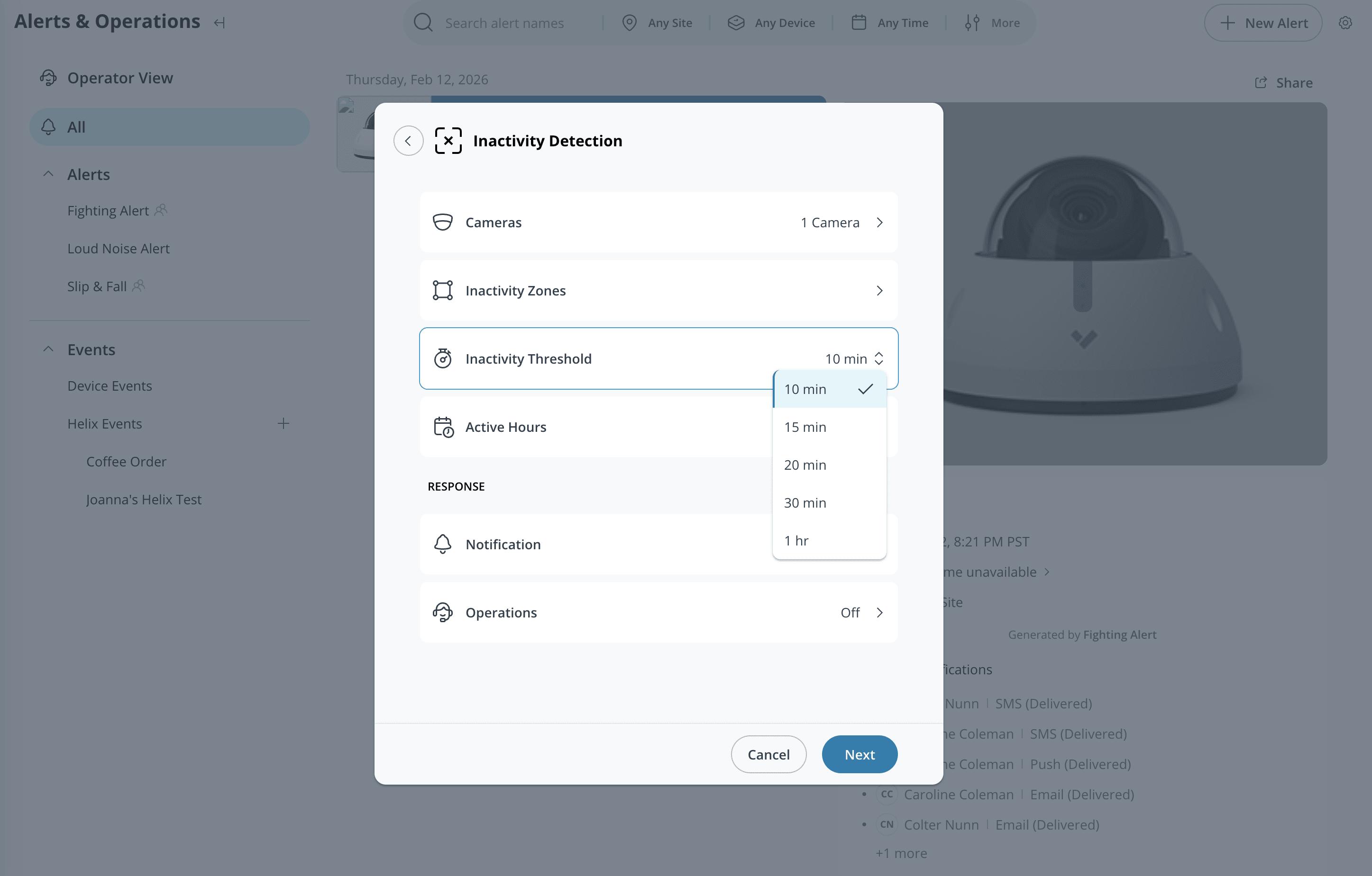 Link to Get Notified When Expected Activity Stops With New Inactivity Detection Alerts
