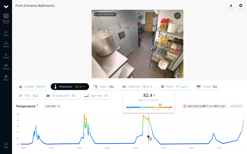 Verkada Enterprise Security Camera System No Nvr Or Dvr Required