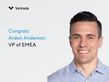 Verkada Deepens Investment in EMEA, Appoints Ardon Anderson as Vice President of EMEA 