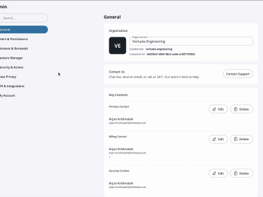 Überarbeitete Admin-Oberfläche in Command für schnelleres Wechseln zwischen Einstellungen