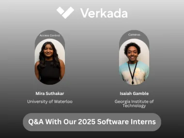 Engineering at Verkada: A look into Verkada's 2025 Software Internship