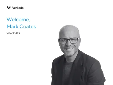 Verkada Appoints Mark Coates as VP of EMEA
