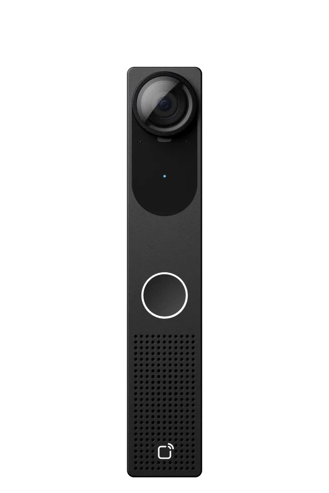 Verkada TD33 video intercom for narrow mullion and constrained entry installations