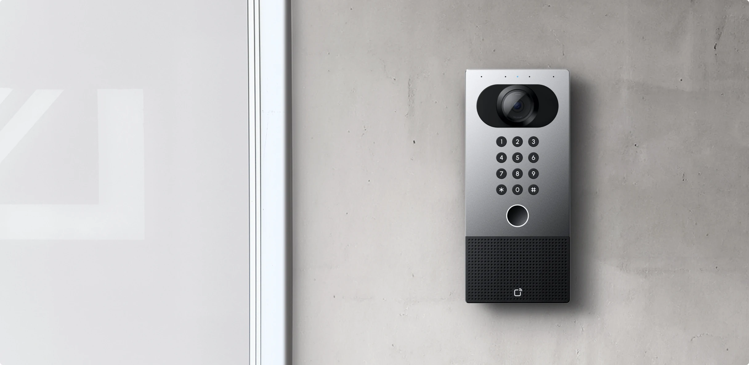 Verkada intercom simplified entry experience with integrated access and visitor communication