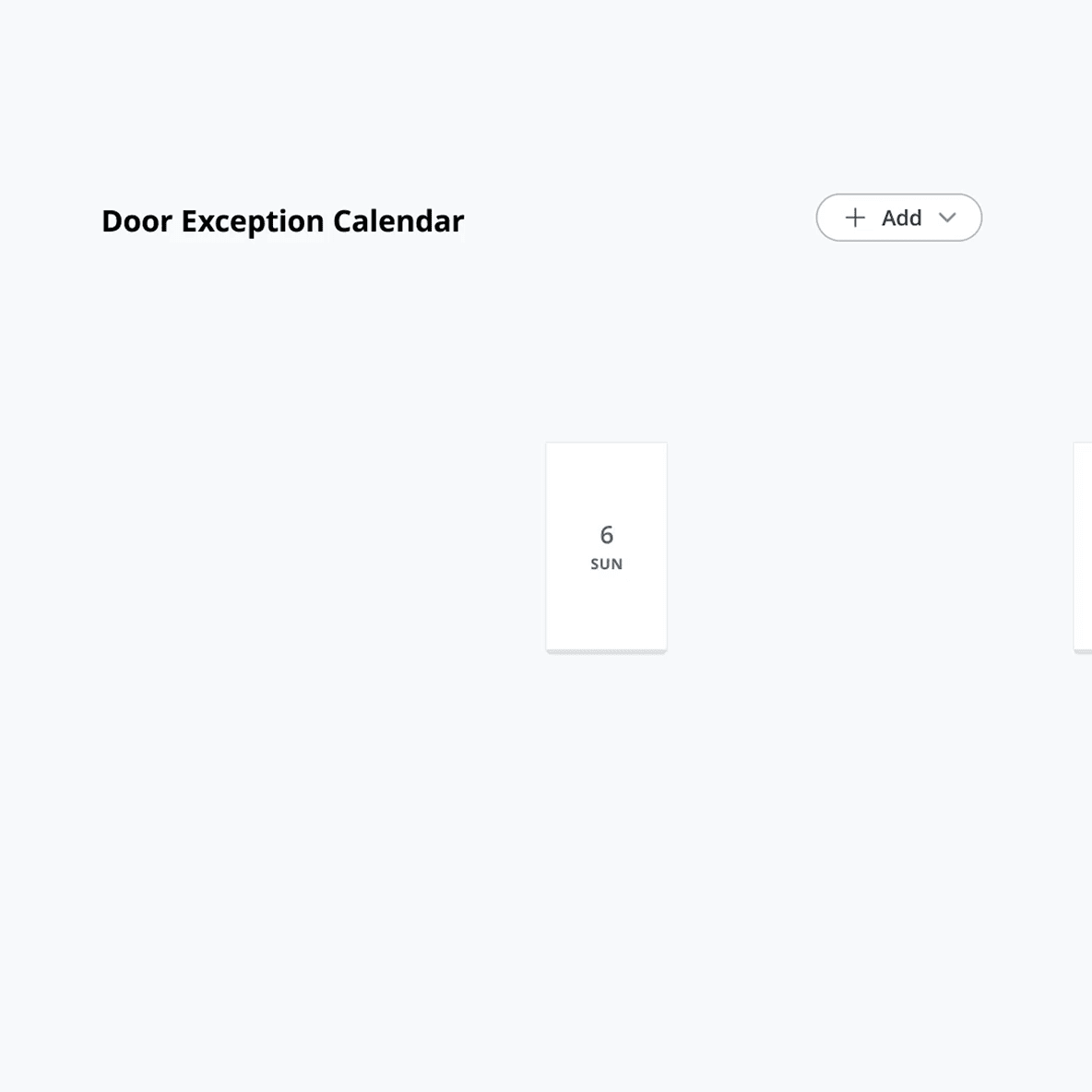 Verkada access control operational visibility and multi-site administration view