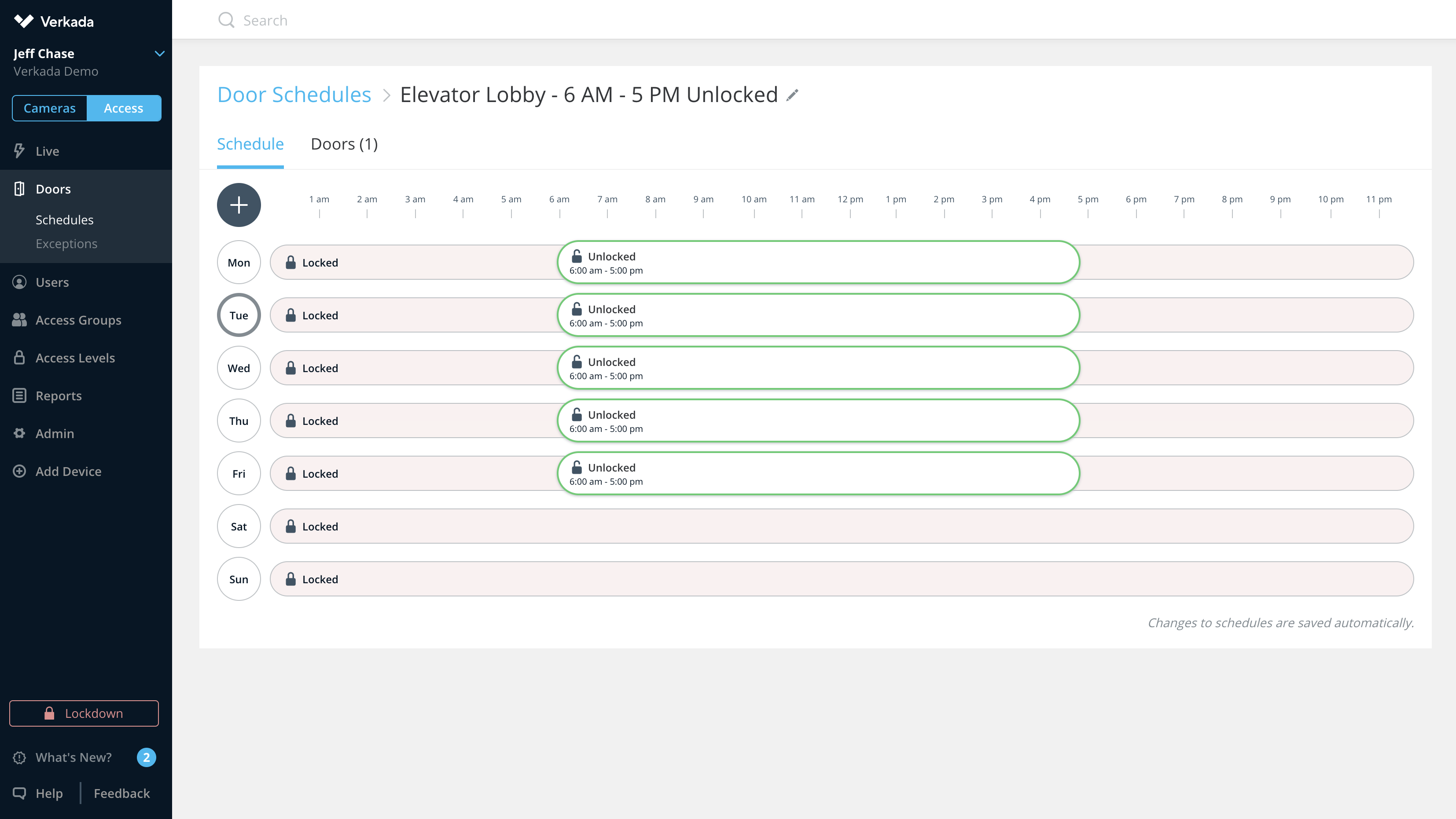 Simplify Access Control Management With CloudBased Door Schedules